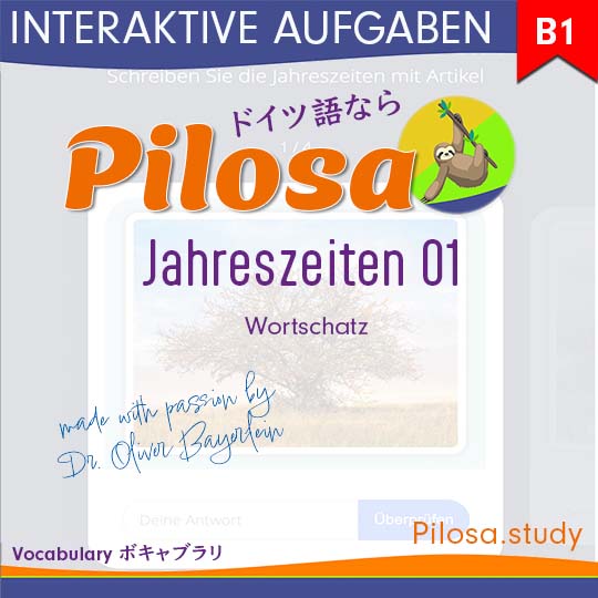 German Bits | Vocabulary B1 - Seasons 01