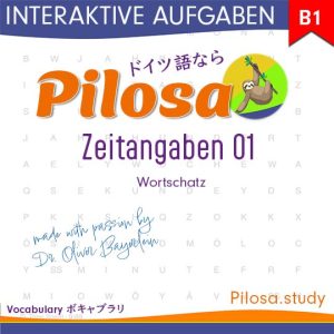 German Bits | Wortschatz B1 • Zeitangaben 01