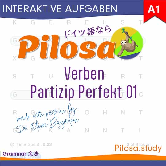 A1/2 Verbs in the perfect tense - participles 01